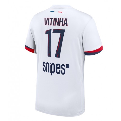 Paris Saint-Germain Vitinha #17 Gostujuci Dres 2025-26 Kratak Rukav